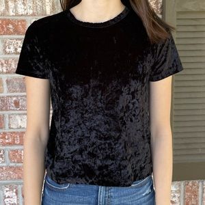 Medium Hollister Velvet Texture Top